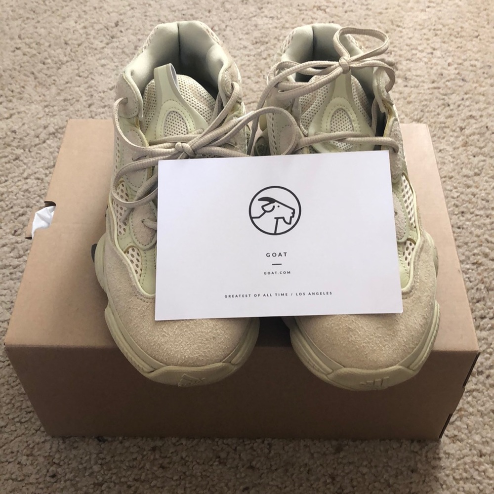 Yeezy 500 super moon yellow